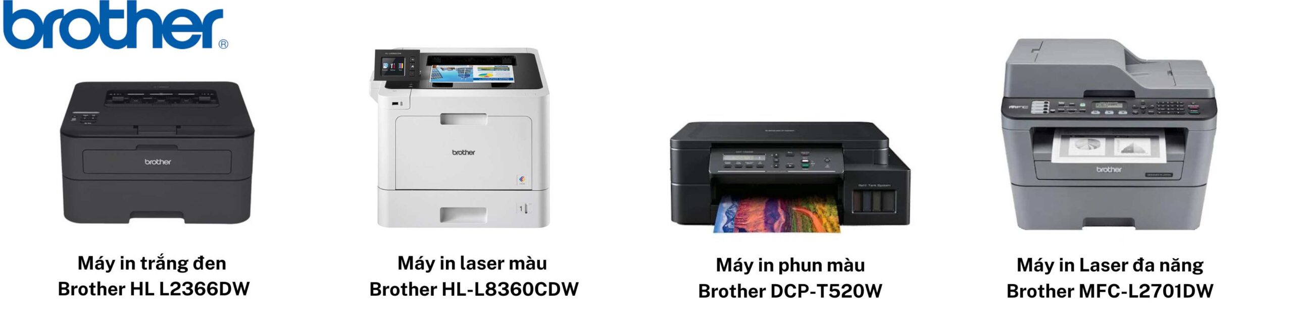 Máy in Brother giá rẻ